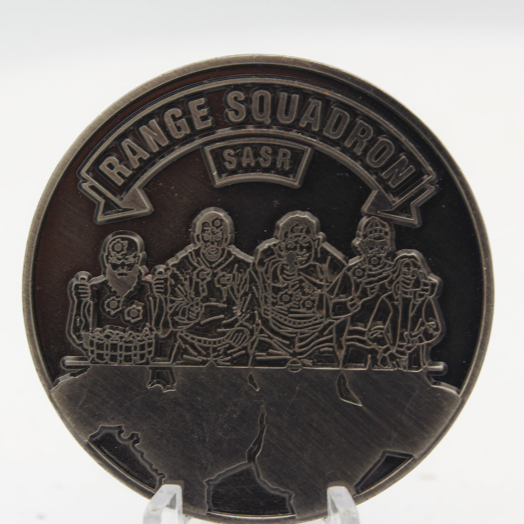 SASR Range Squadron Who Dares Wins Australian Special Forces Challenge Coin Pre-owned