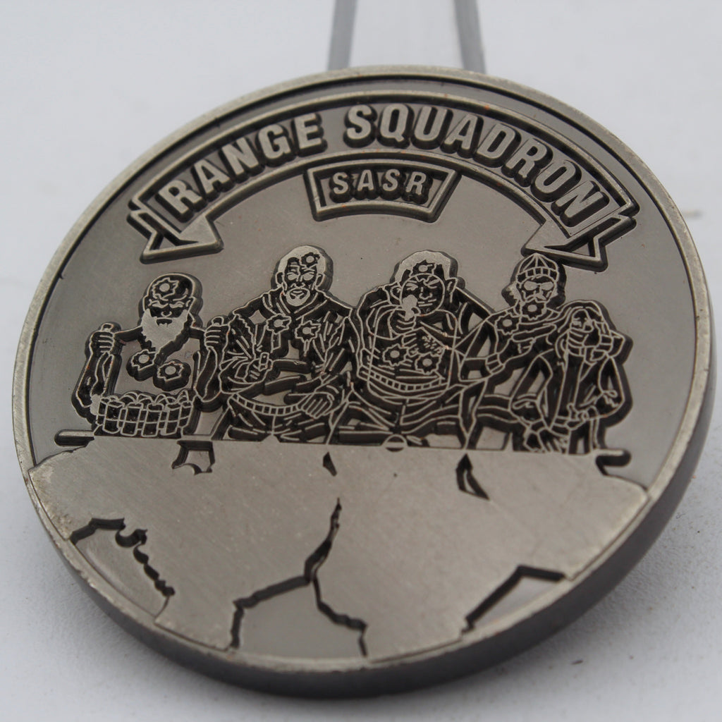 SASR Range Squadron Who Dares Wins Australian Special Forces Challenge Coin Pre-owned