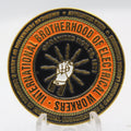 IBEW Local 2088 Cocoa Beach Astronaut Surfer Challenge Coin Pre-owned