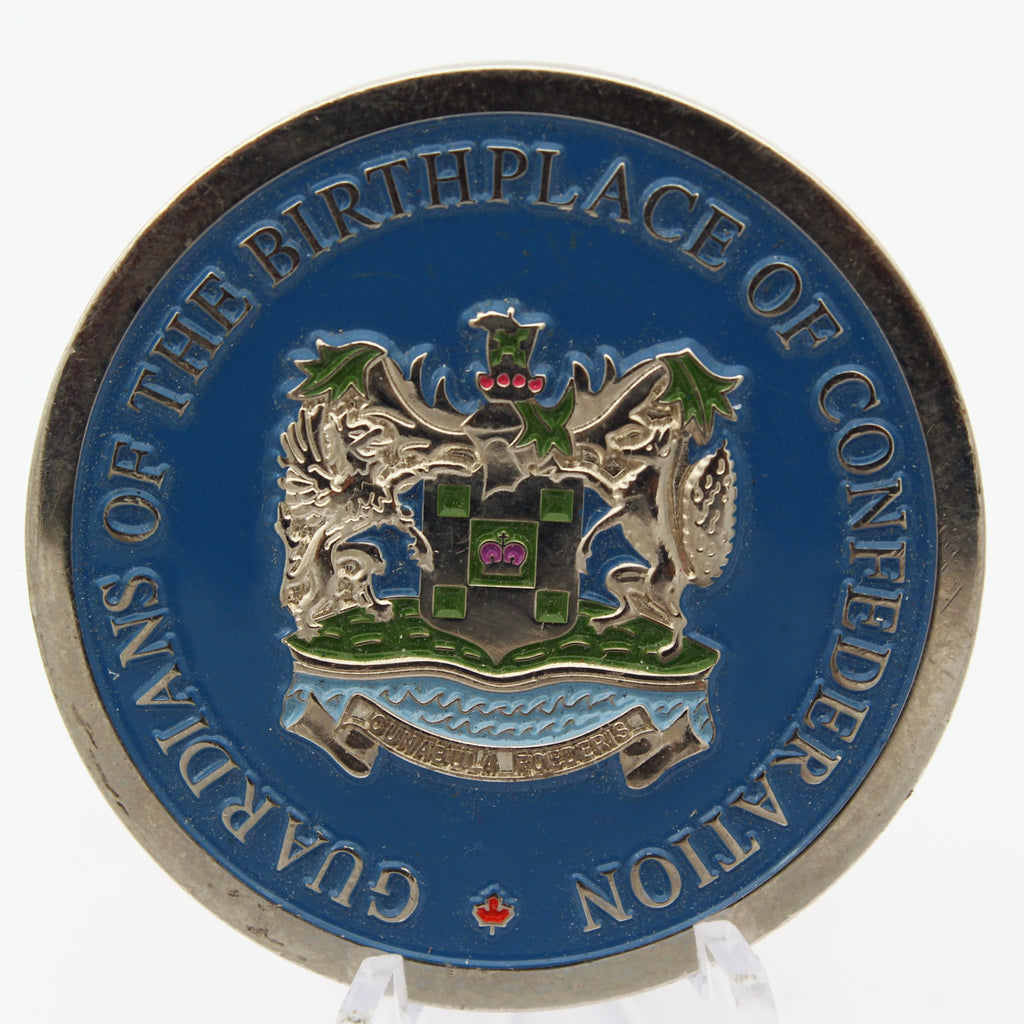 Charlottetown Police Challenge Coin Guardian of the Birthplace of Confederation 1.75" Copper Pre-owned