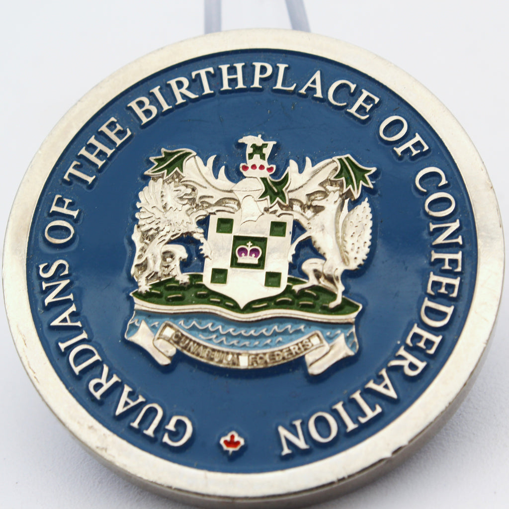 Charlottetown Police Challenge Coin Guardian of the Birthplace of Confederation 1.75" Copper Pre-owned