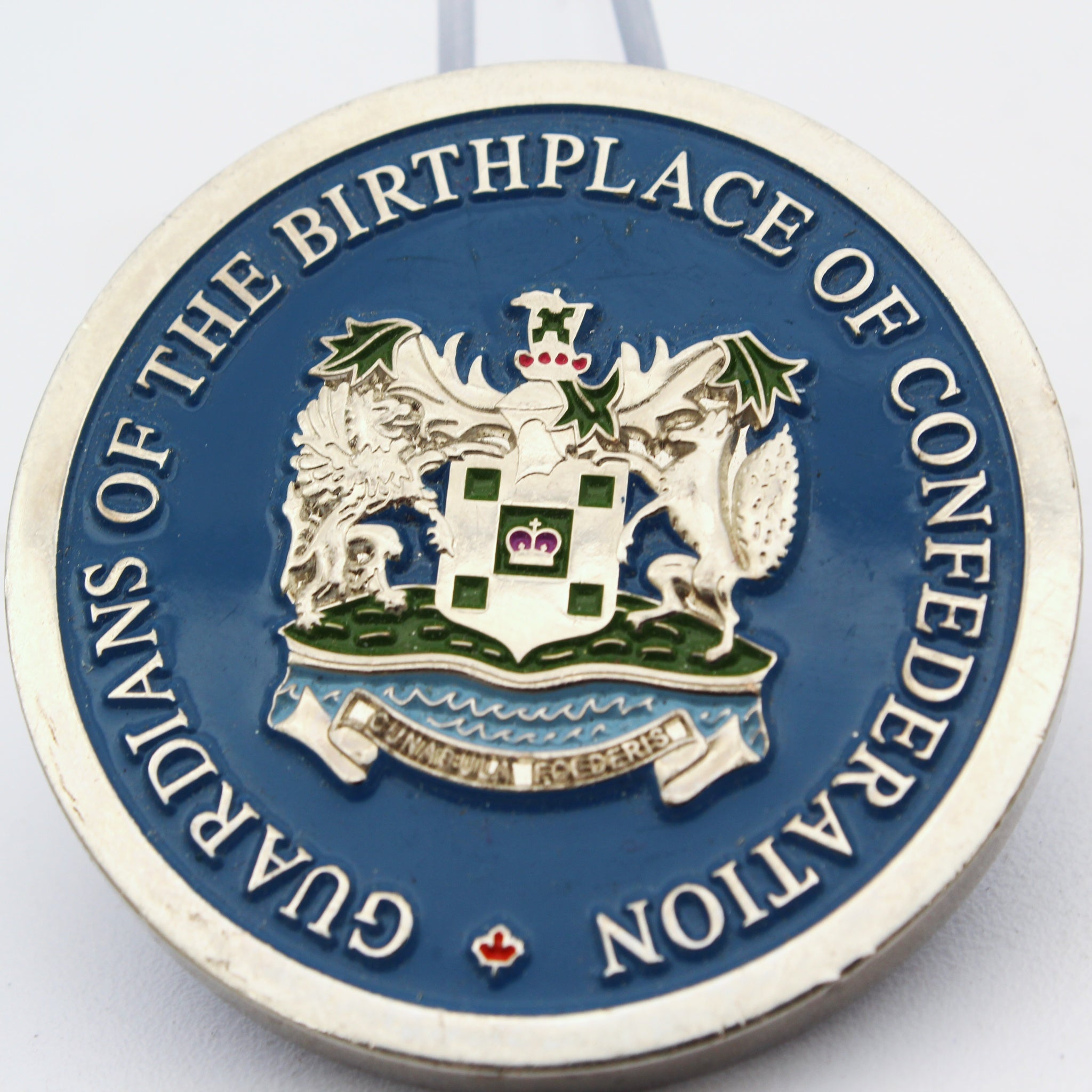 Charlottetown Police Challenge Coin Guardian of the Birthplace of Confederation 1.75" Copper Pre-owned