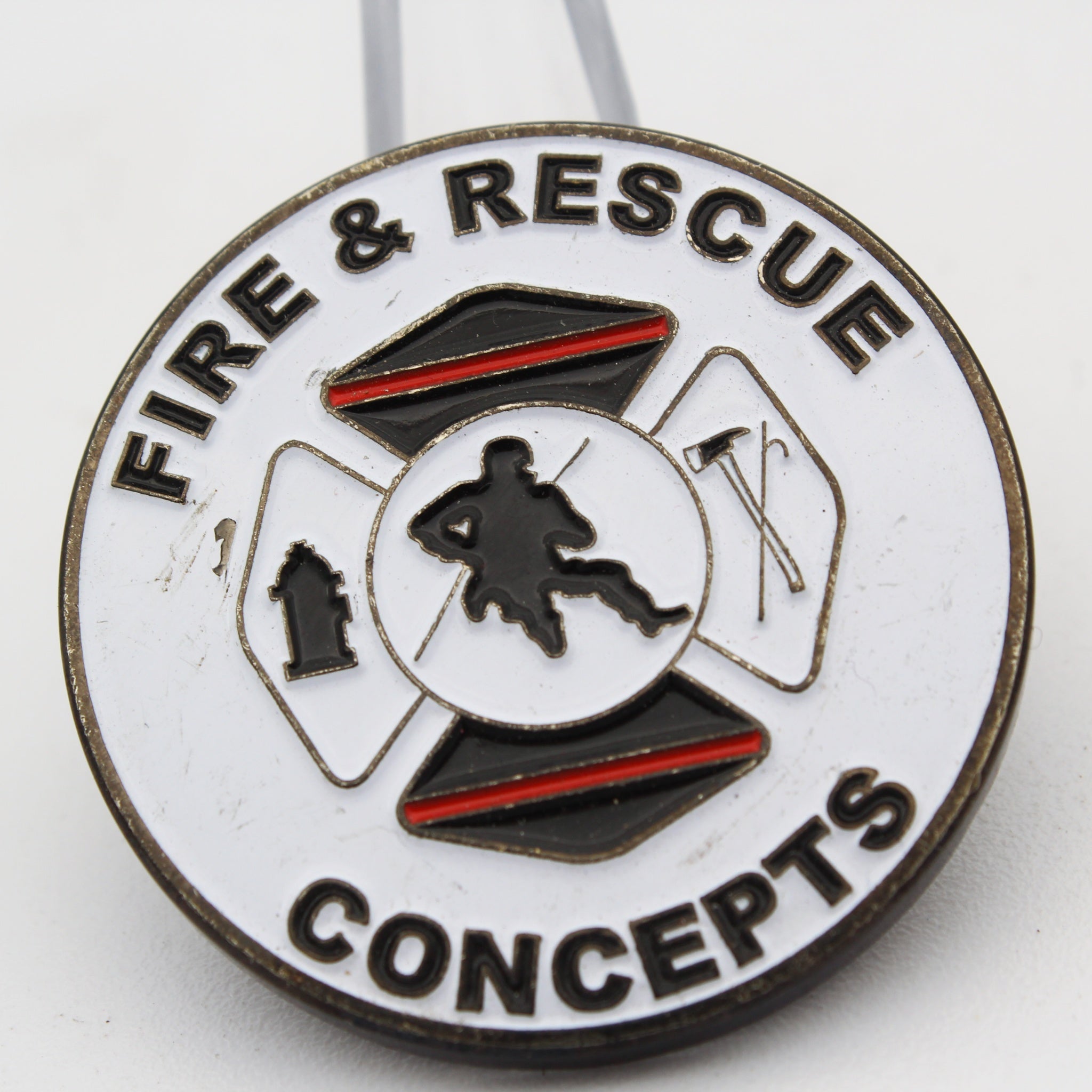 Fire & Rescue Concepts Challenge Coin Training You To Save Lives 1.5" Copper