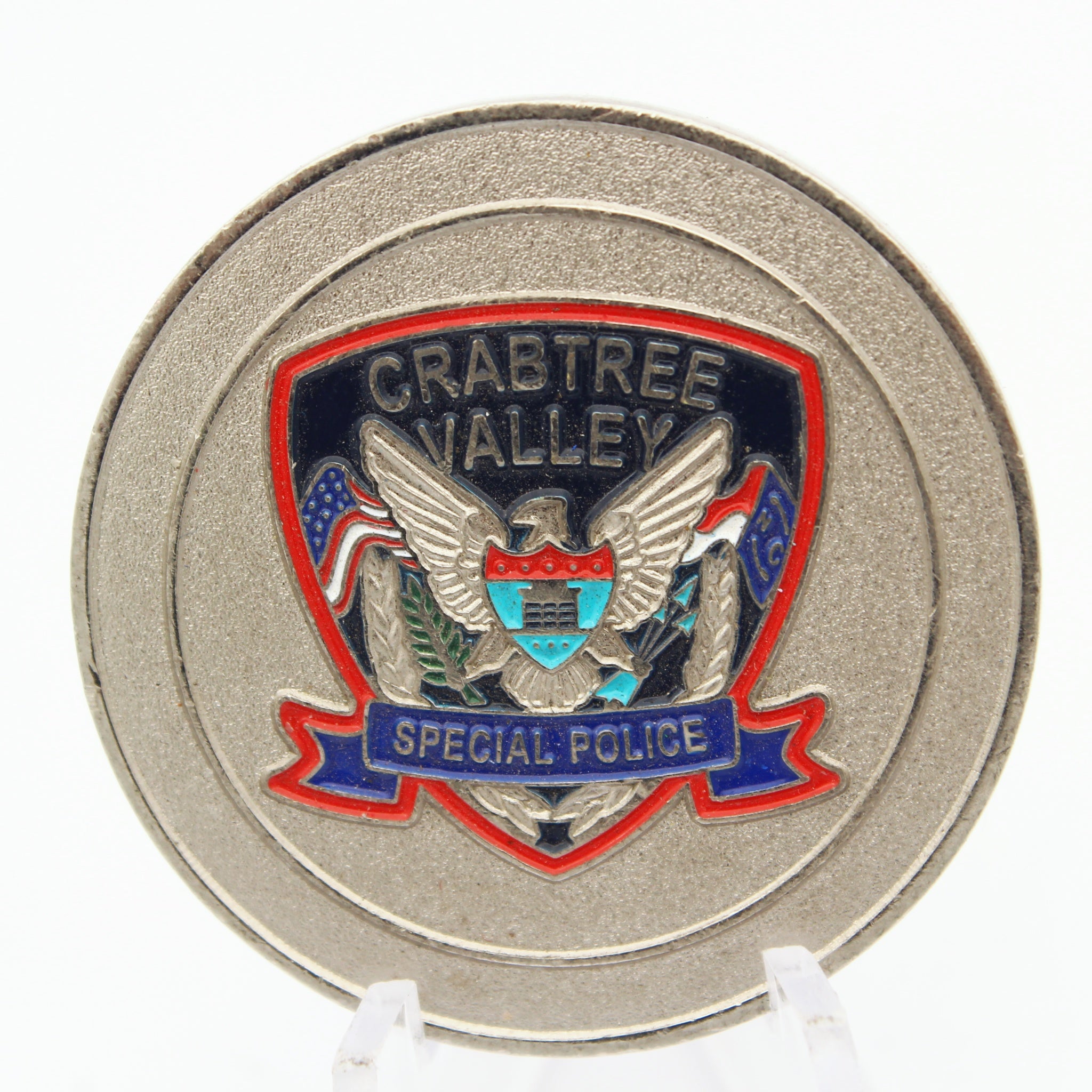 Crabtree Valley Special Police Coin North Carolina NC Challenge Coin 1.5" Copper