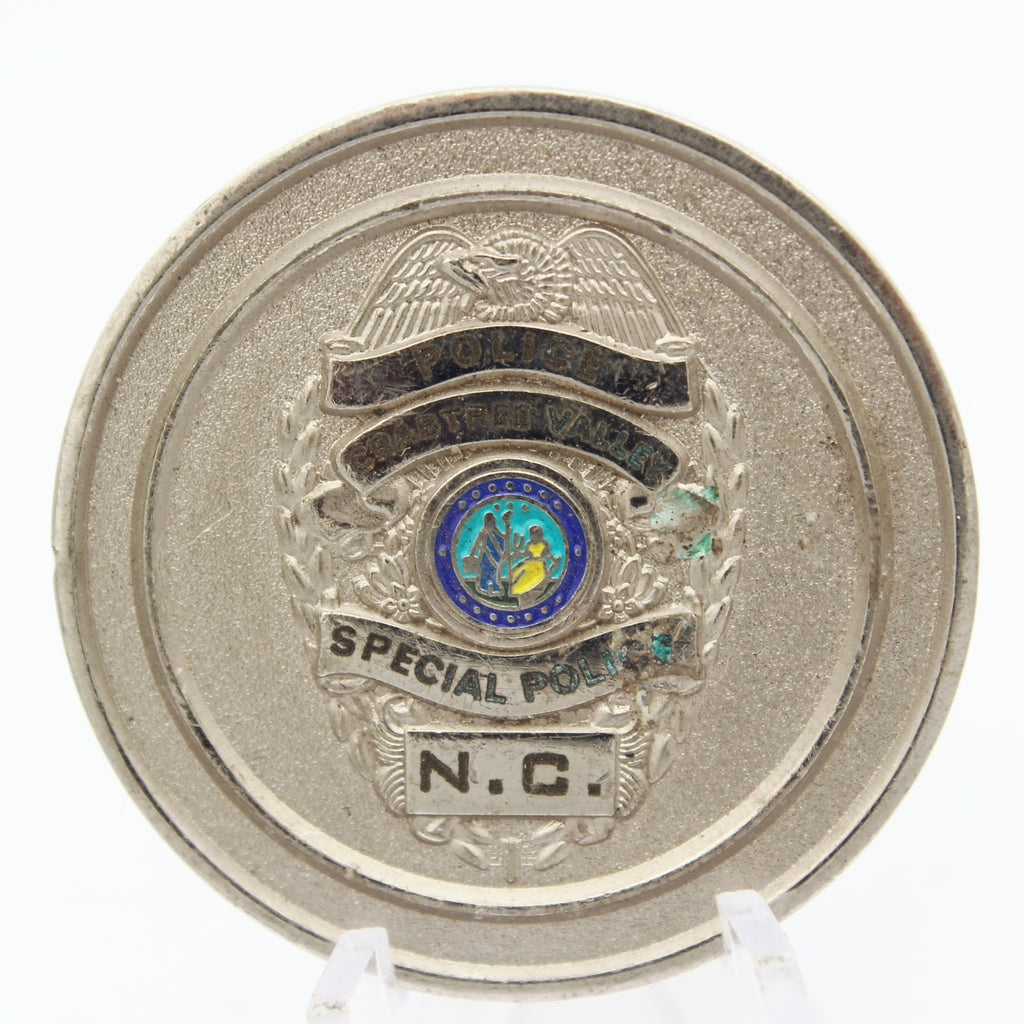 Crabtree Valley Special Police Coin North Carolina NC Challenge Coin 1.5" Copper