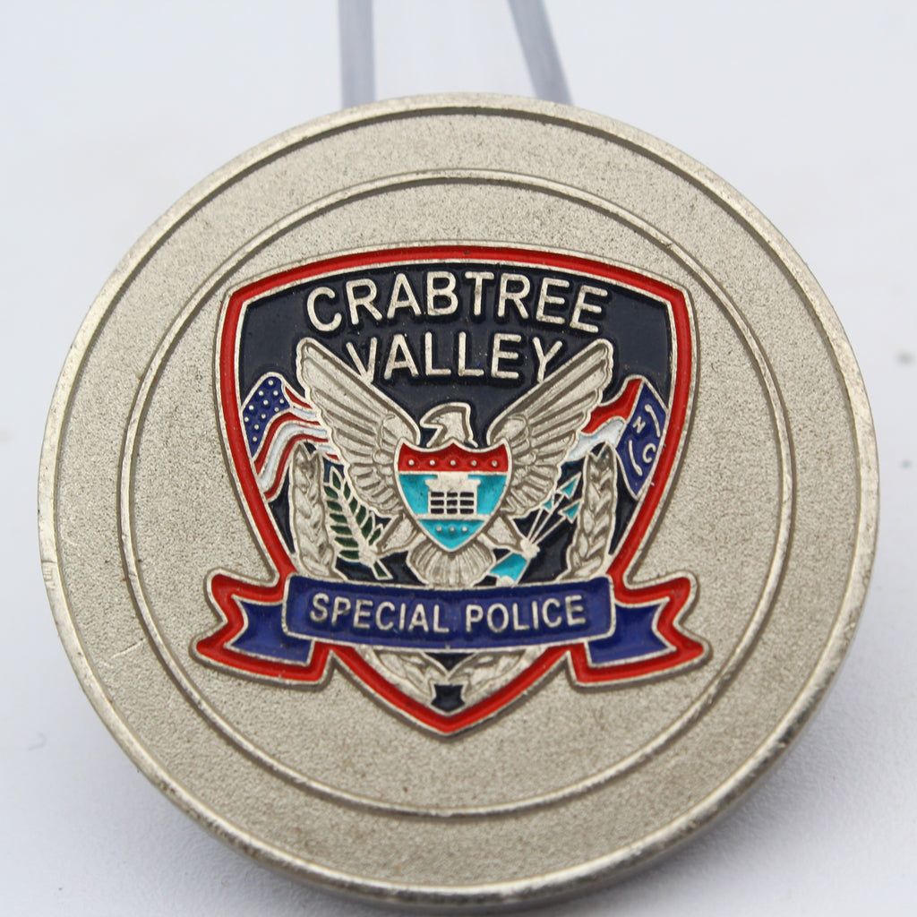 Crabtree Valley Special Police Coin North Carolina NC Challenge Coin 1.5" Copper