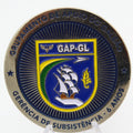Brazil Air Force Galeão Support Group Challenge Coin GAP-GL Military Copper Pre-owned