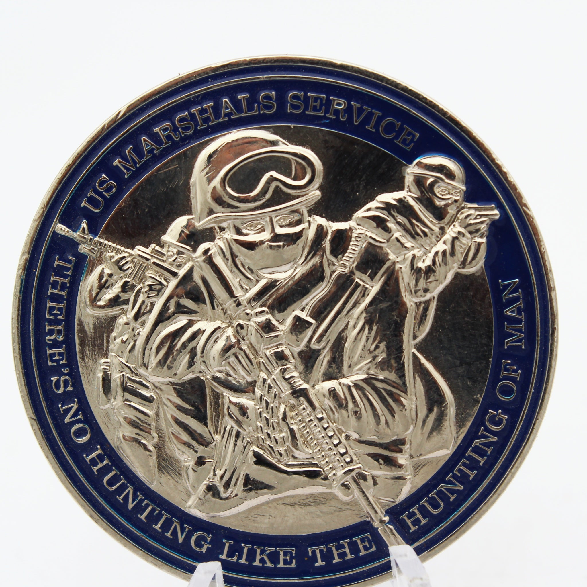 United States Marshals Service Tactical Law Enforcement Challenge Coin Pre-owned