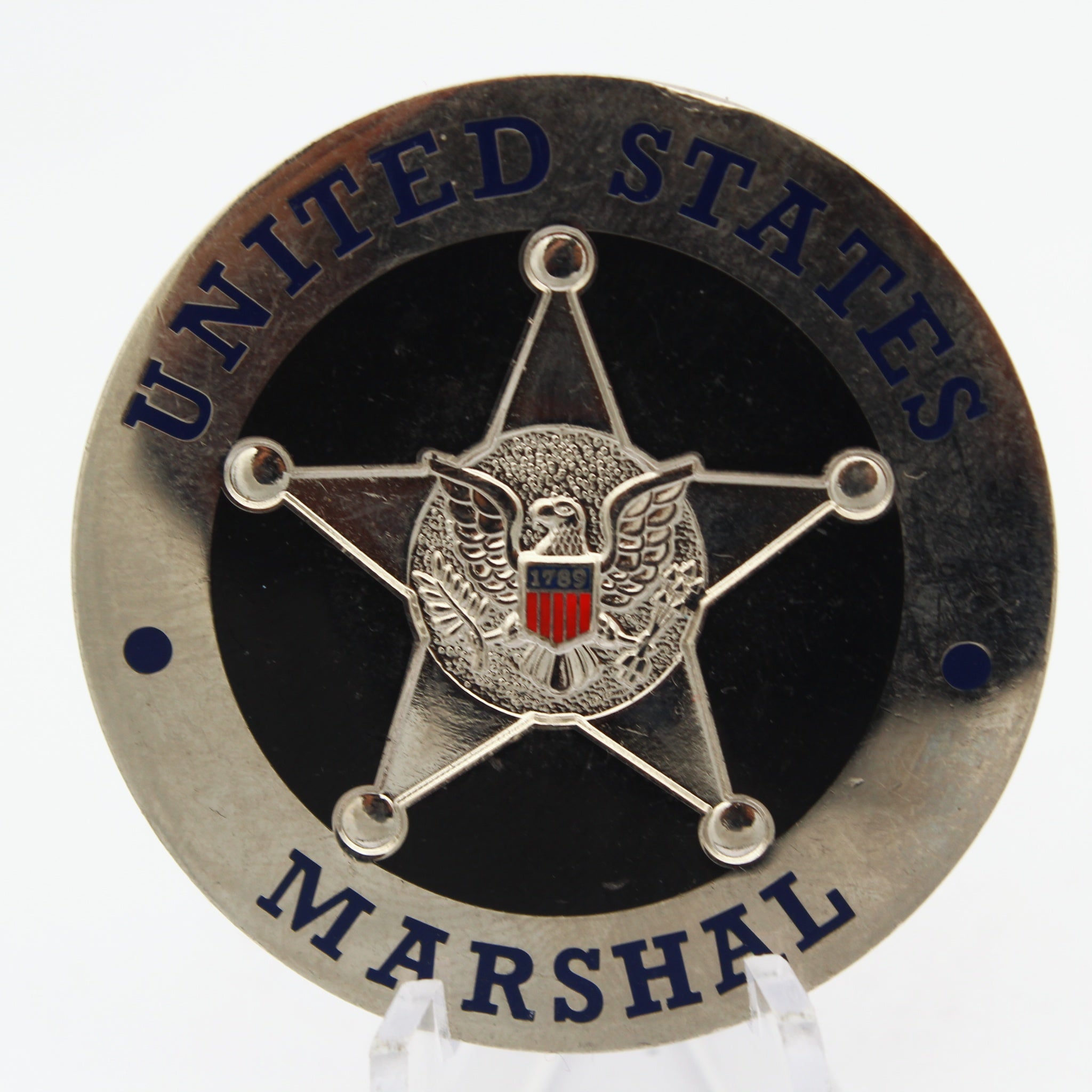 United States Marshals Service Tactical Law Enforcement Challenge Coin Pre-owned