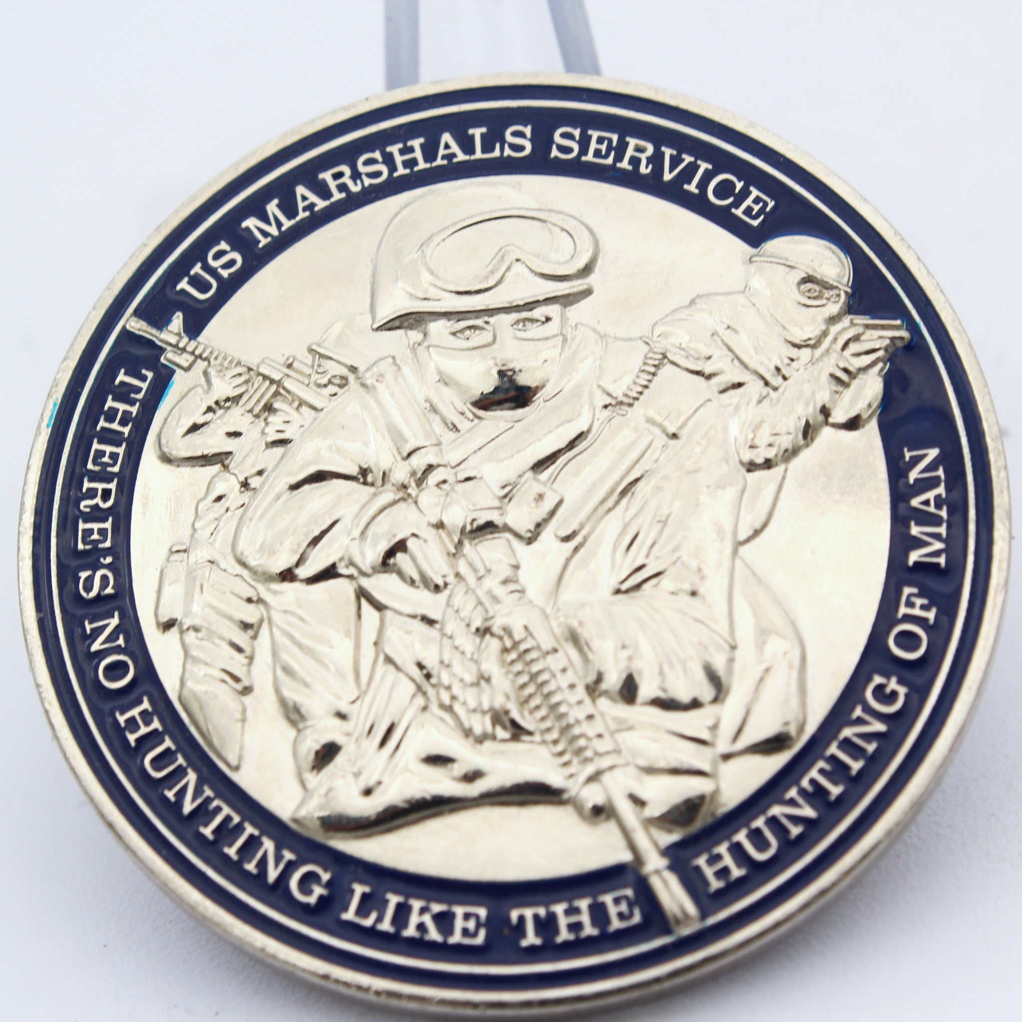 United States Marshals Service Tactical Law Enforcement Challenge Coin Pre-owned