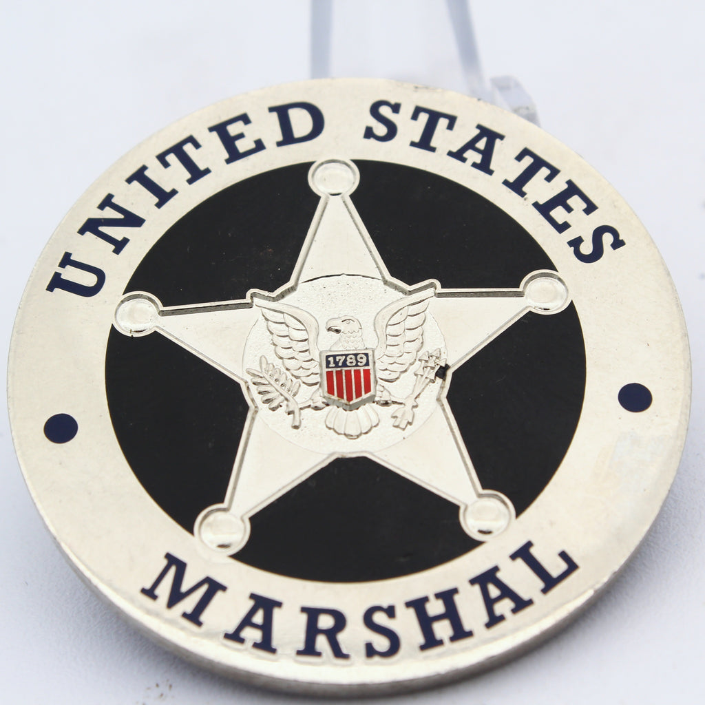 United States Marshals Service Tactical Law Enforcement Challenge Coin Pre-owned