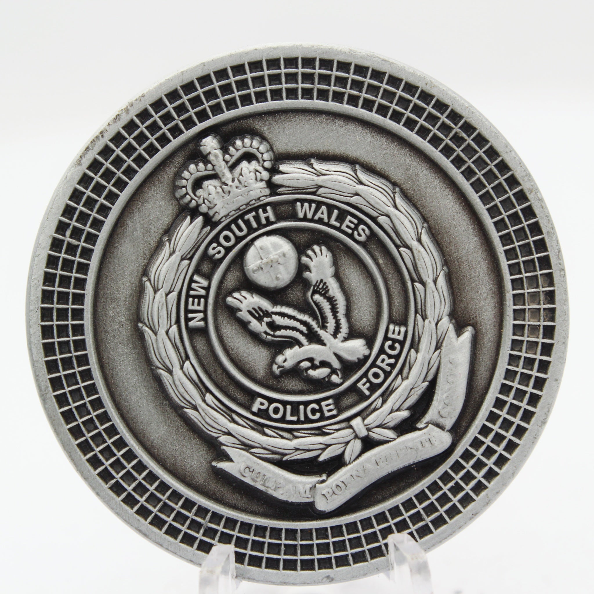 NSW Police Rescue & Bomb Disposal Unit Cartoon Mascot Challenge Coin 2.0 Inch Pre-owned