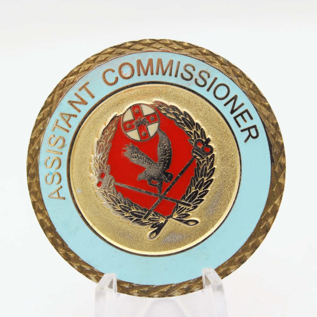 NSW Police Force Assistant Commissioner Proud Traditions Challenge Coin 1.65 Inch Pre-owned