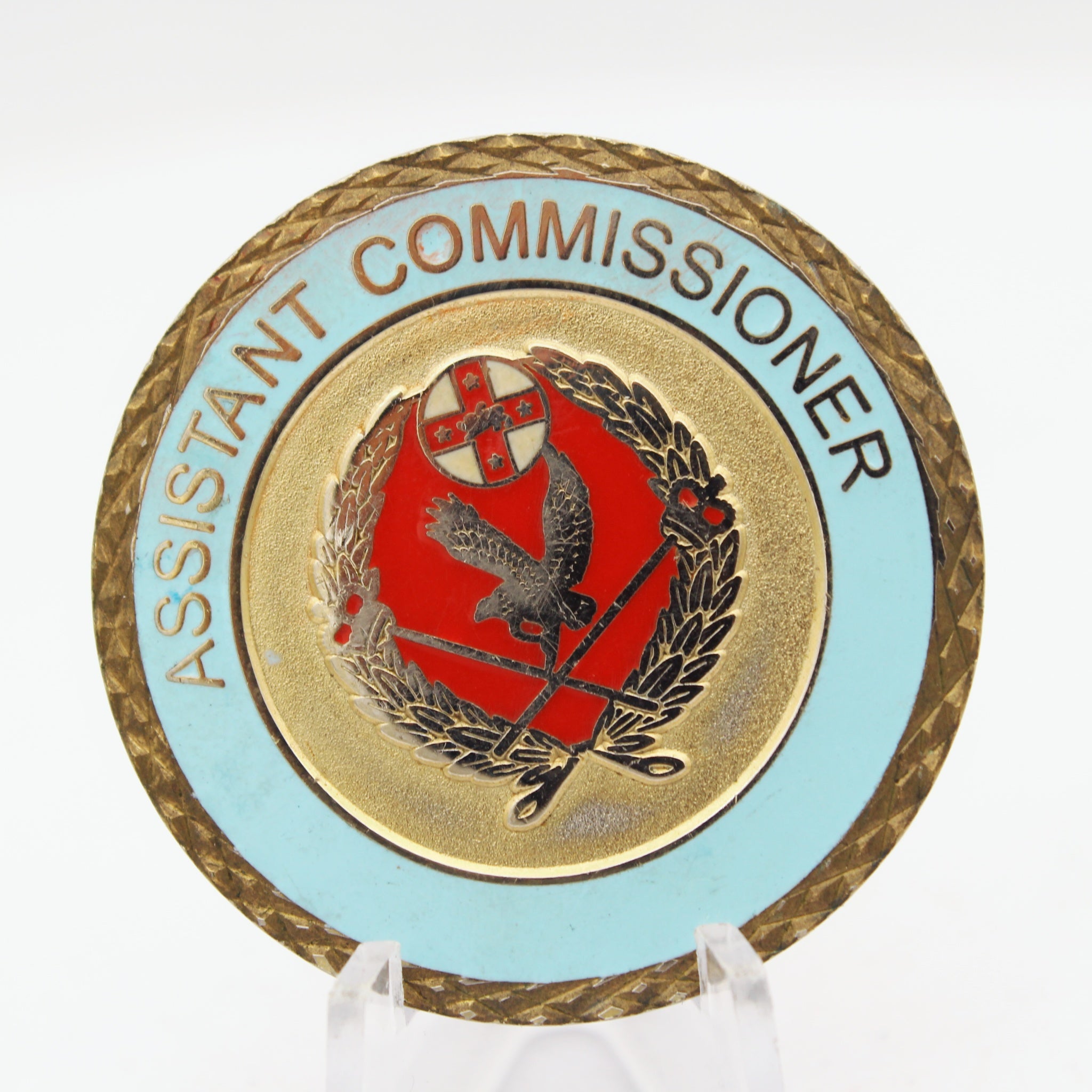 NSW Police Force Assistant Commissioner Proud Traditions Challenge Coin 1.65 Inch Pre-owned