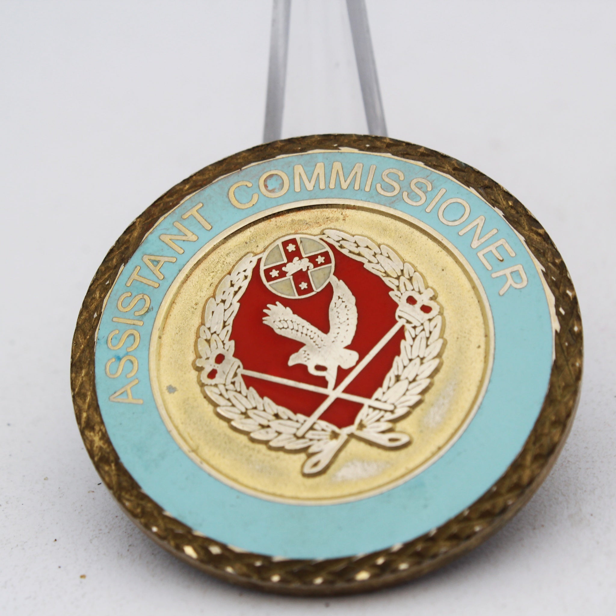NSW Police Force Assistant Commissioner Proud Traditions Challenge Coin 1.65 Inch Pre-owned