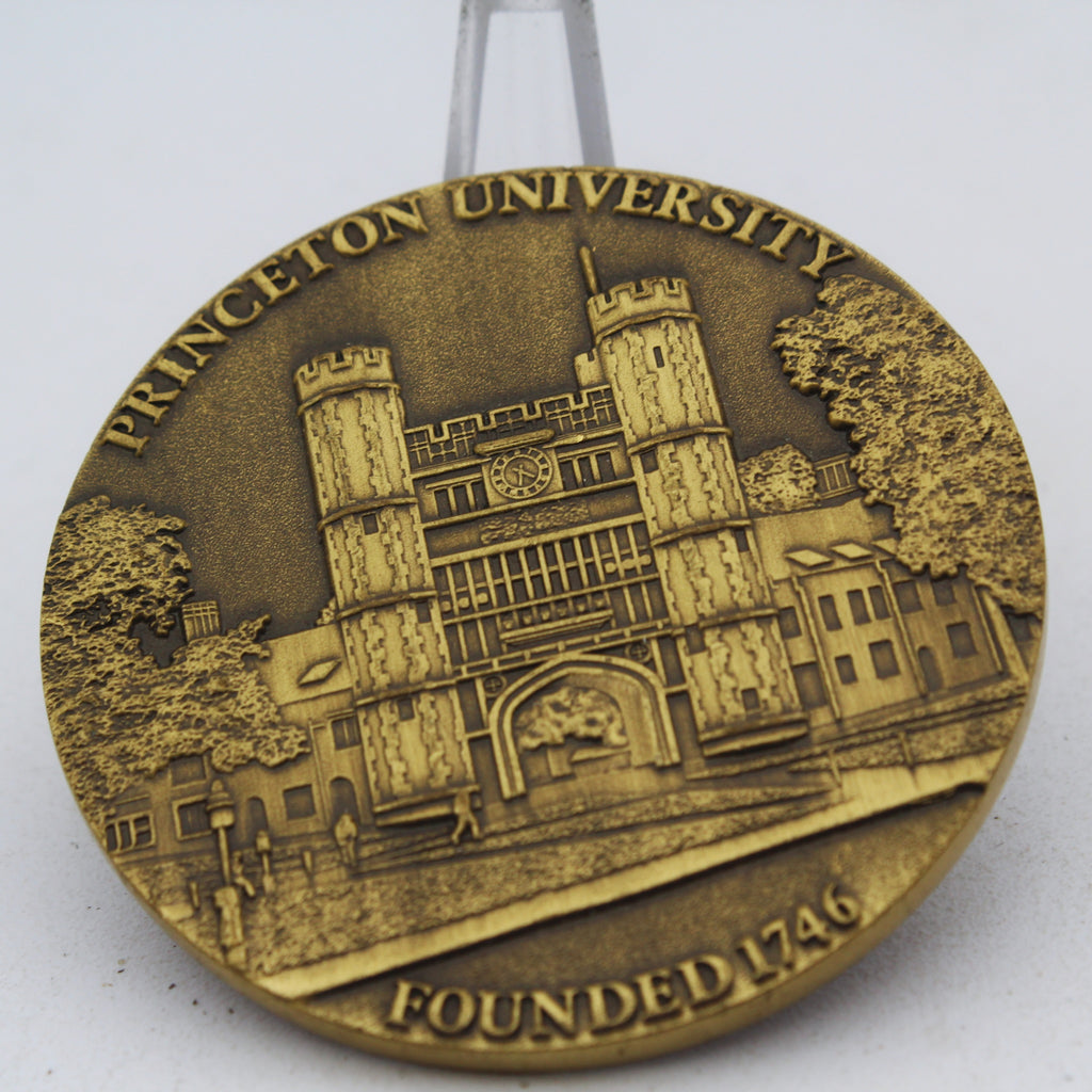 2pcs Princeton University Police Public Safety Challenge Coin 2” Copper Collectible