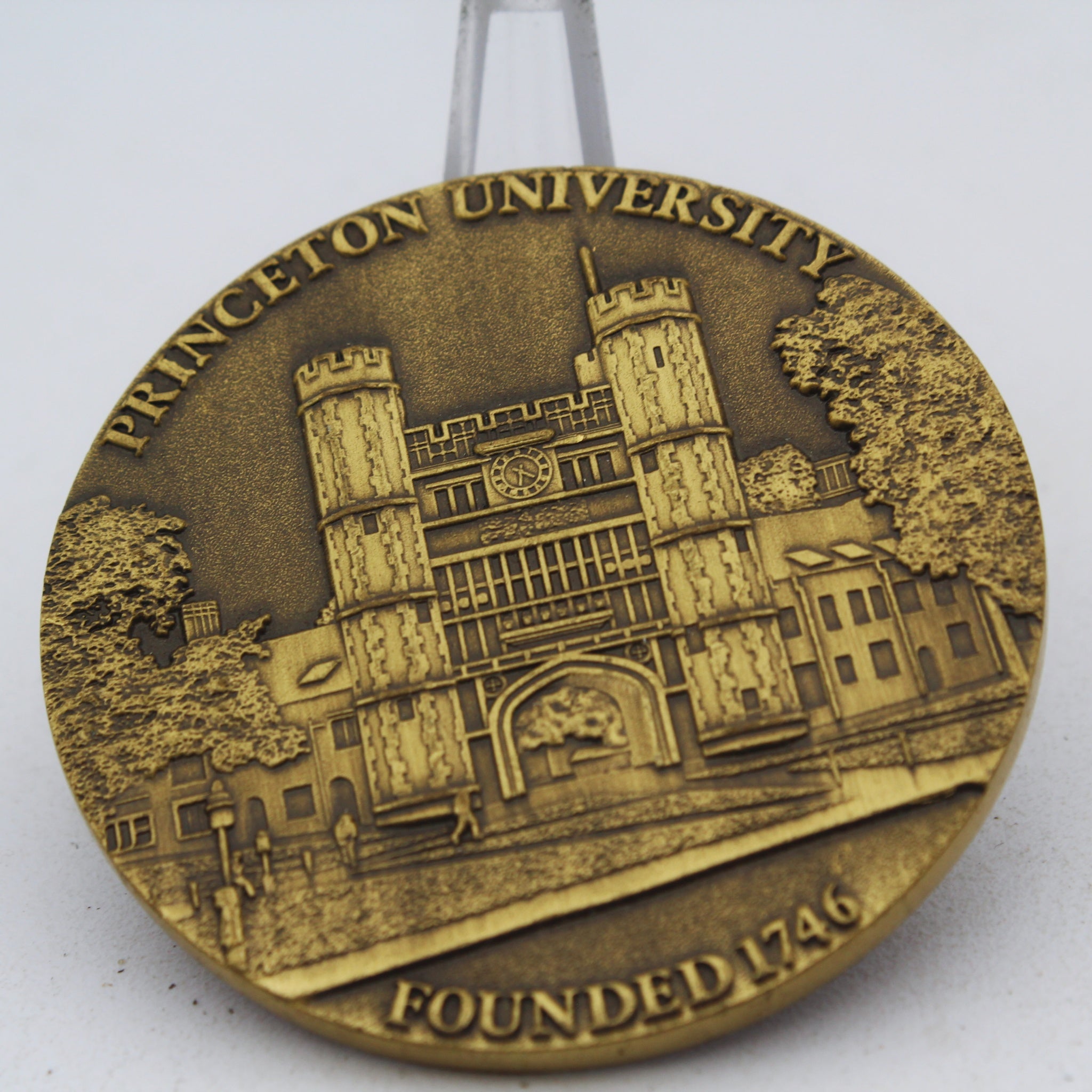 2pcs Princeton University Police Public Safety Challenge Coin 2” Copper Collectible