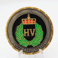 Norwegian Home Guard HV Overalt Alltid Challenge Coin 1.5” Copper Collectible Pre-owned