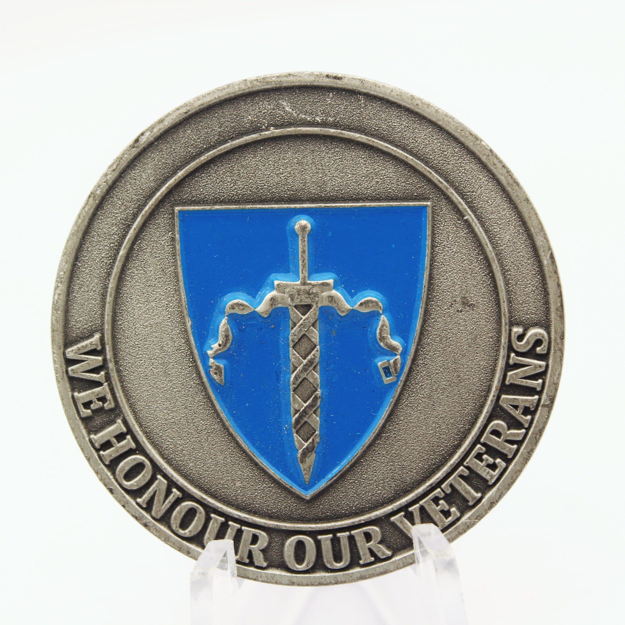 Norwegian Veterans On Tour 2022 Route 66 Challenge Coin 1.5” Copper Collectible Pre-owned