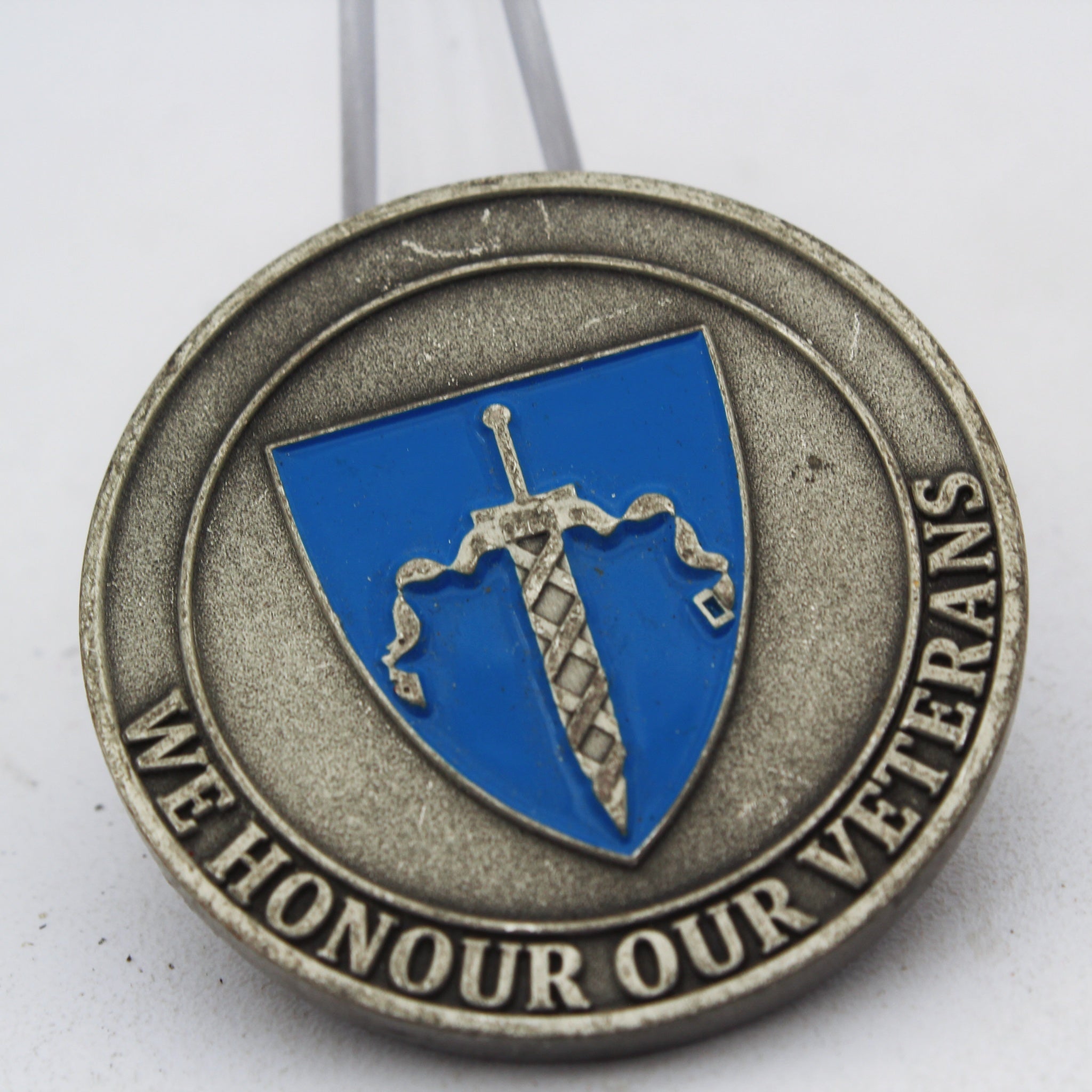 Norwegian Veterans On Tour 2022 Route 66 Challenge Coin 1.5” Copper Collectible Pre-owned