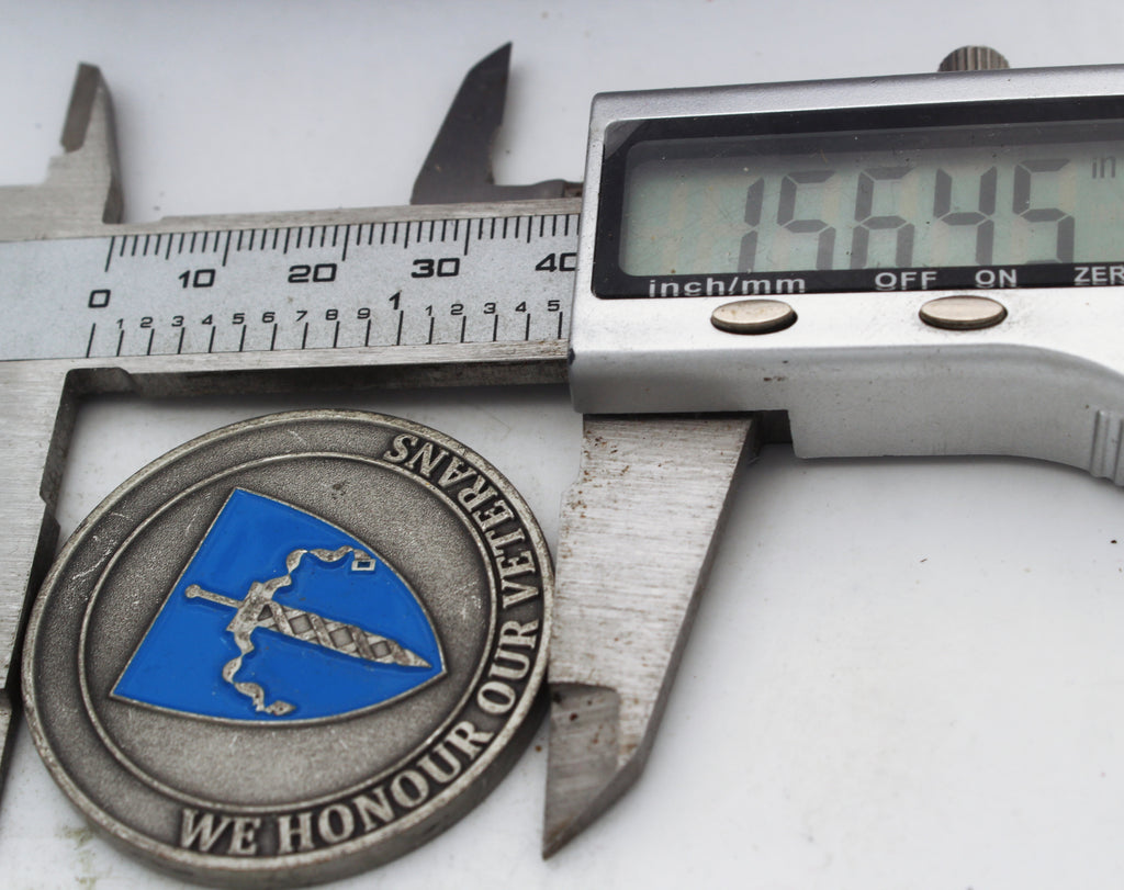 Norwegian Veterans On Tour 2022 Route 66 Challenge Coin 1.5” Copper Collectible Pre-owned