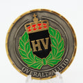 Norwegian Home Guard HV District 08 Chief’s Honor Challenge Coin 1.5” Copper Collectible Pre-owned