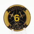 VT-6 VMT-6 Shooters Challenge Coin 1.5" Copper Military Collectible Pre-owned