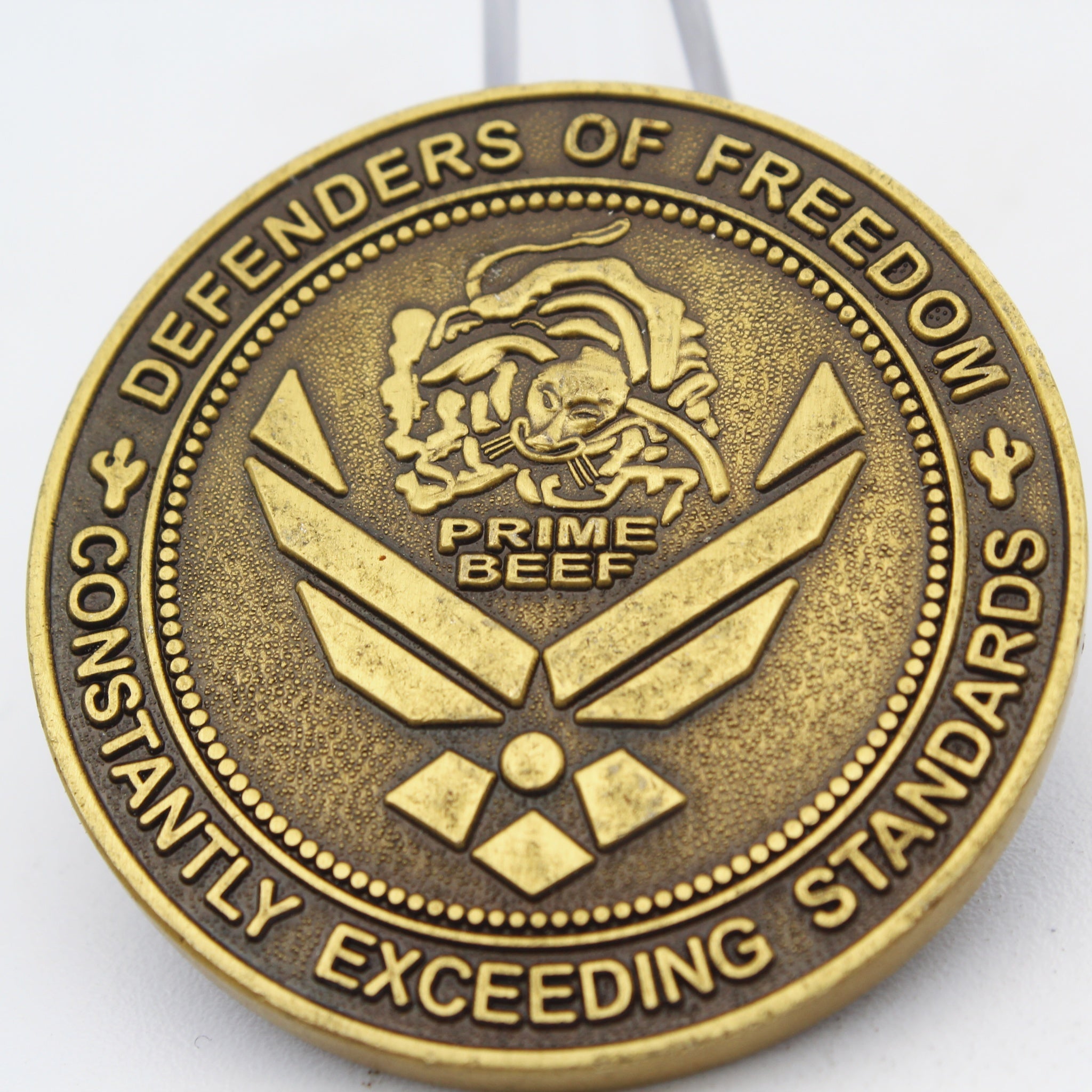 944th Civil Engineer Squadron Luke Air Force Base Challenge Coin 1.75" Pre-owned