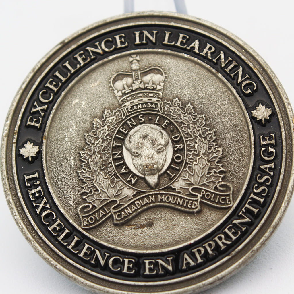 Royal Canadian Mounted Police Pacific Region Training Centre Cannabis Training Challenge Coin 1.75"