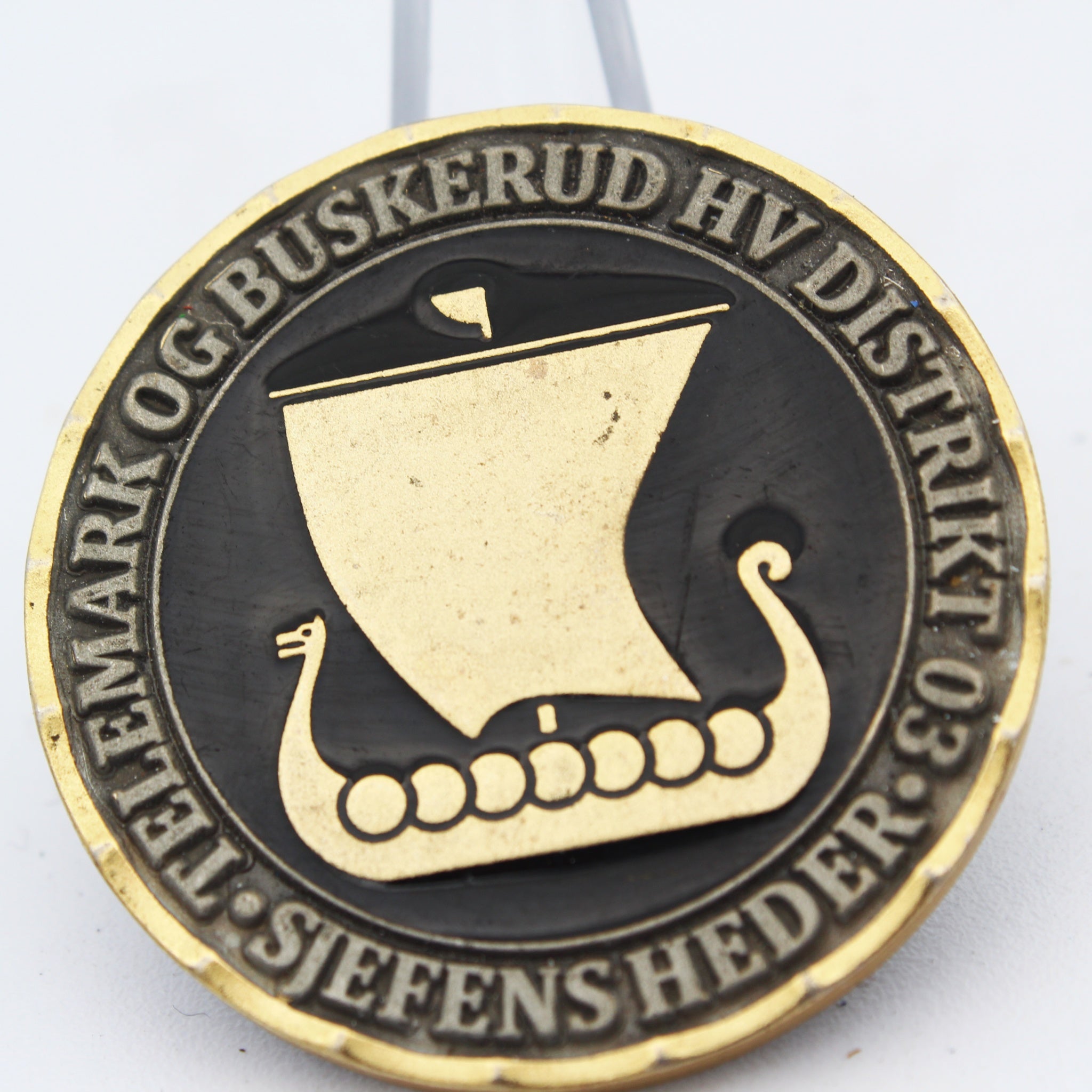 Norway Telemark og Buskerud HV Distrikt 03 Challenge Coin 1.5" Collectible Pre-owned