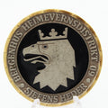 Norway Bergenhus Heimevernsdistrikt 09 Sjefens Heder Challenge Coin 1.5" Pre-owned