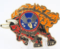 USAF Engineer 4th Civil Engineer Squadron Challenge Coin 2.5" Copper Pre-Owned