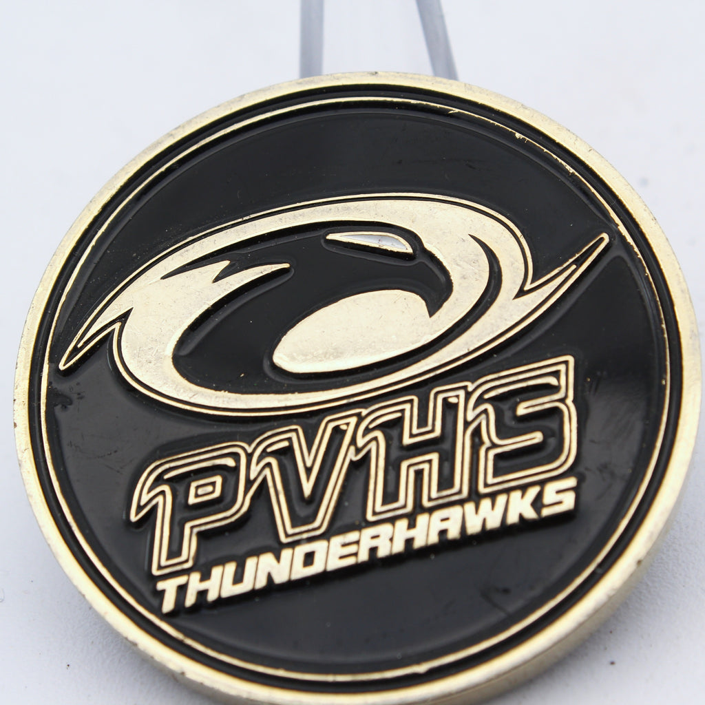 Prairie View Thunderhawks PVHS Challenge Coin 1.75" Copper Pre-Owned