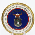 US Air Force Dental Service Major General Gerard A. Caron Challenge Coin 1.75" Copper Pre-Owned