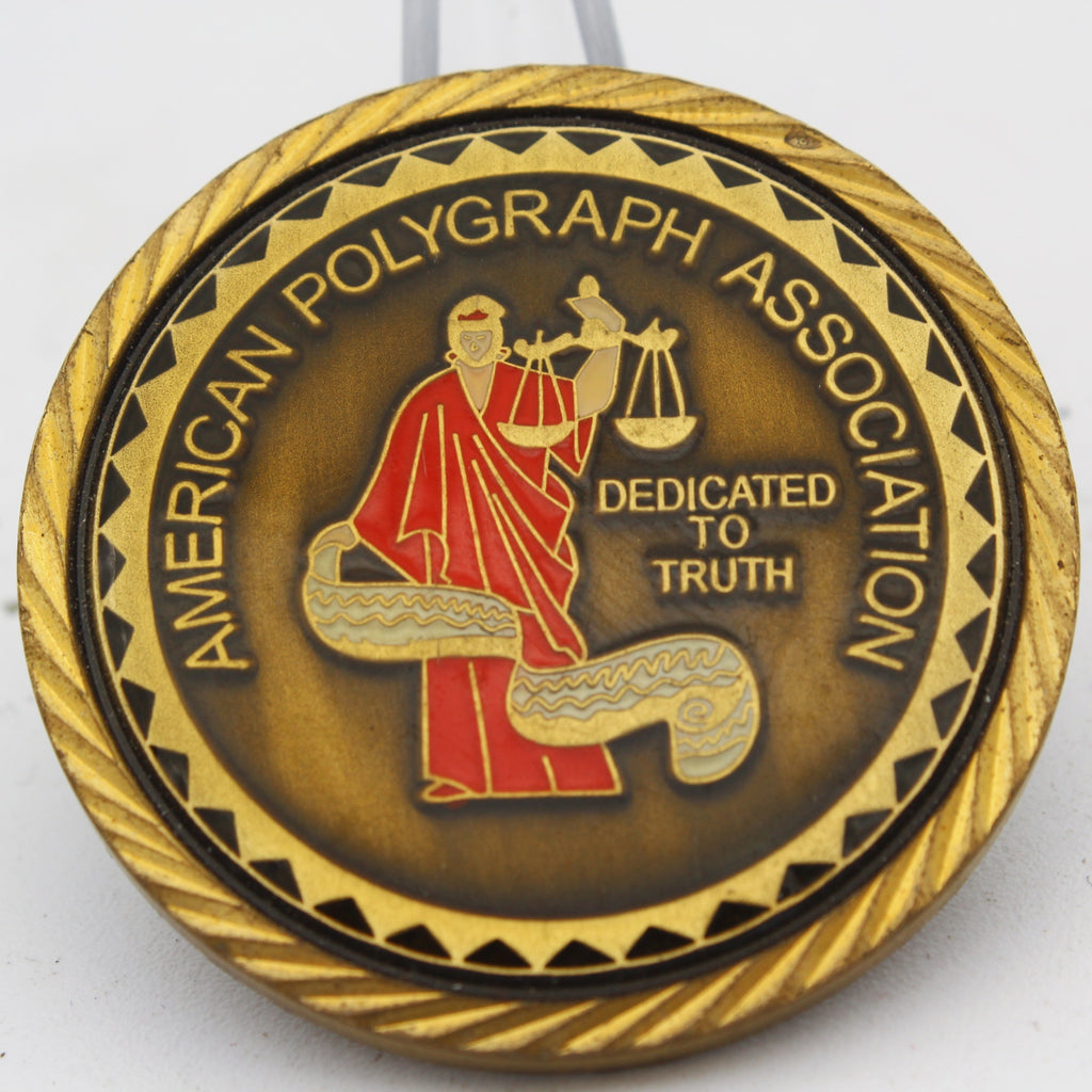 American Polygraph Association 47th Annual Conference 2012 Challenge Coin Pre-owned