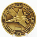 Massachusetts Air National Guard 131st Fighter Squadron F-15 Challenge Coin Pre-owned