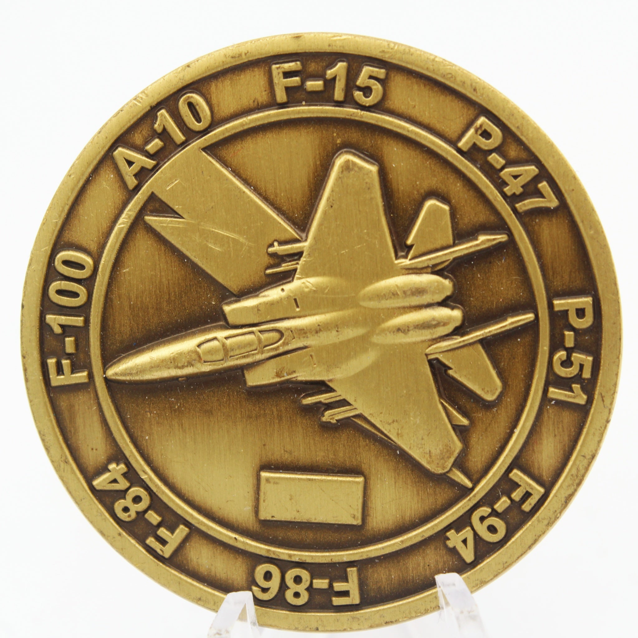Massachusetts Air National Guard 131st Fighter Squadron F-15 Challenge Coin Pre-owned