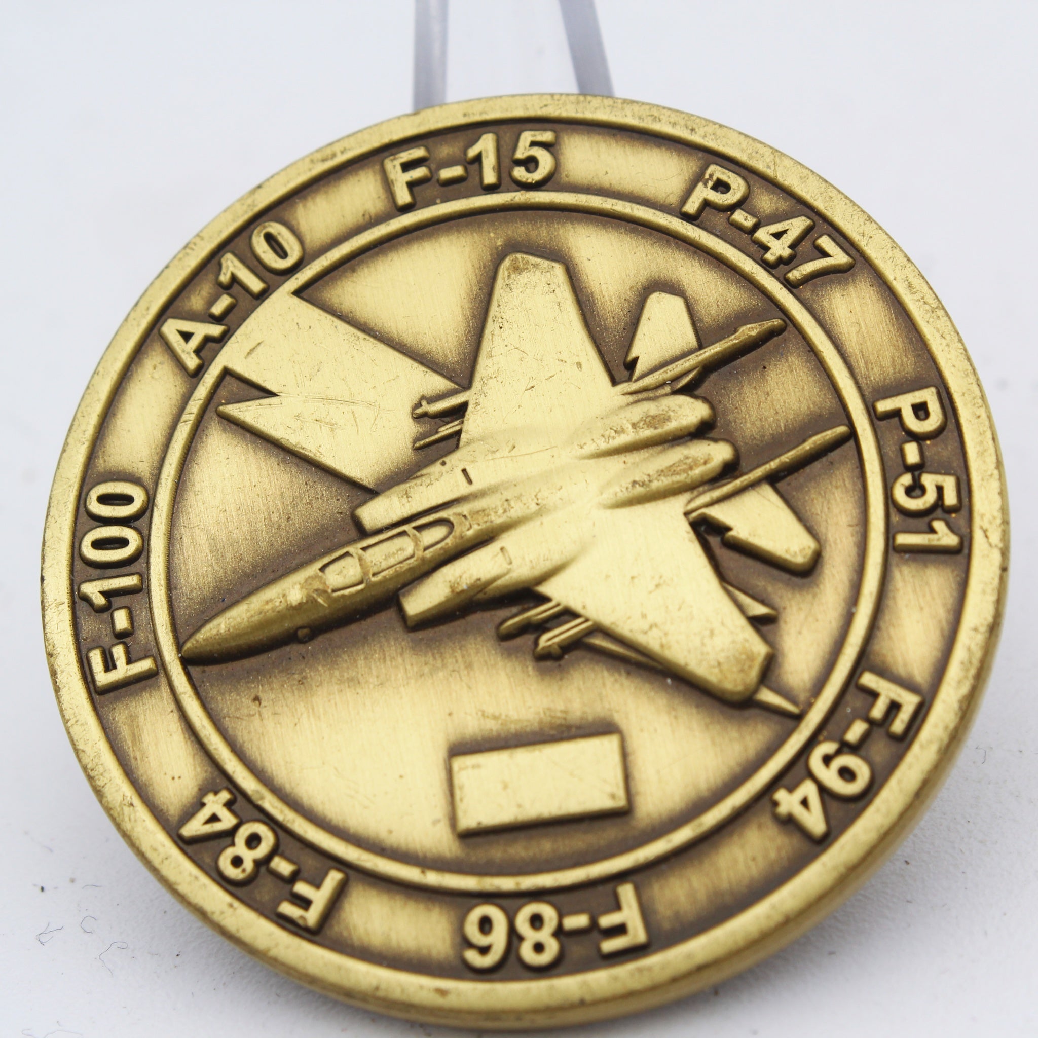 Massachusetts Air National Guard 131st Fighter Squadron F-15 Challenge Coin Pre-owned
