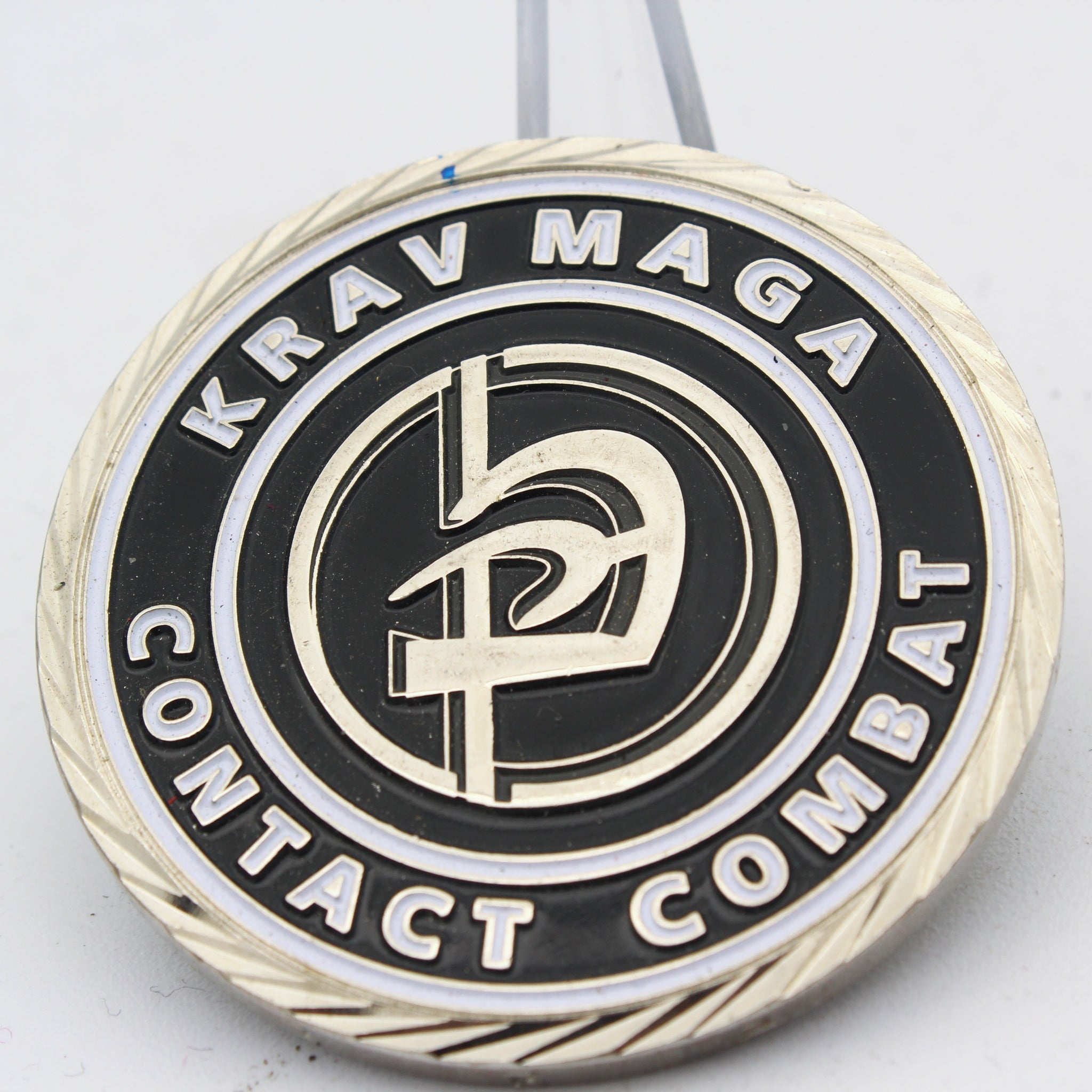 Spartan Krav Maga Contact Combat 2.0'' Copper Challenge Coin Collectible Pre-owned
