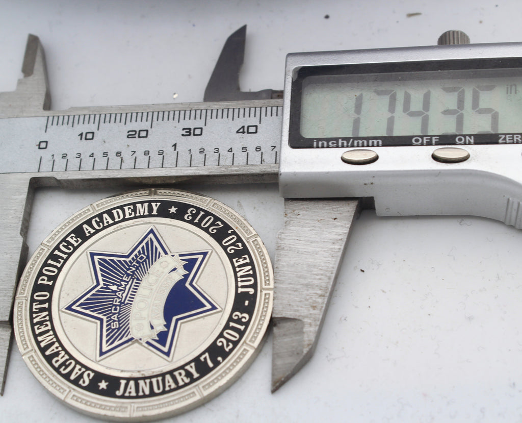 Sacramento Police Academy One Team One Fight 2013 Challenge Coin Pre-owned