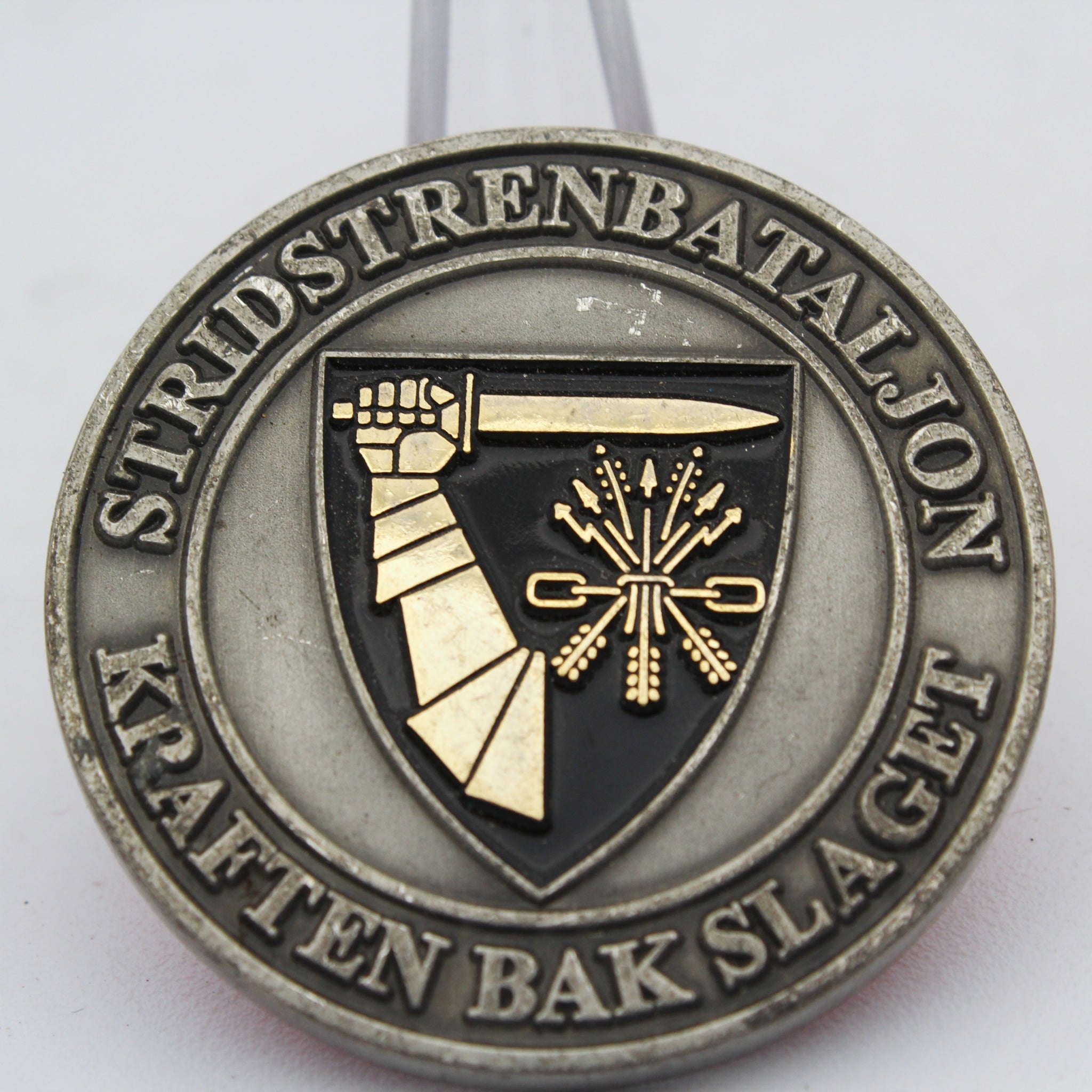Norwegian Stridstrenbataljon Kompani 5 Challenge Coin 1.5” Copper Collectible Pre-owned
