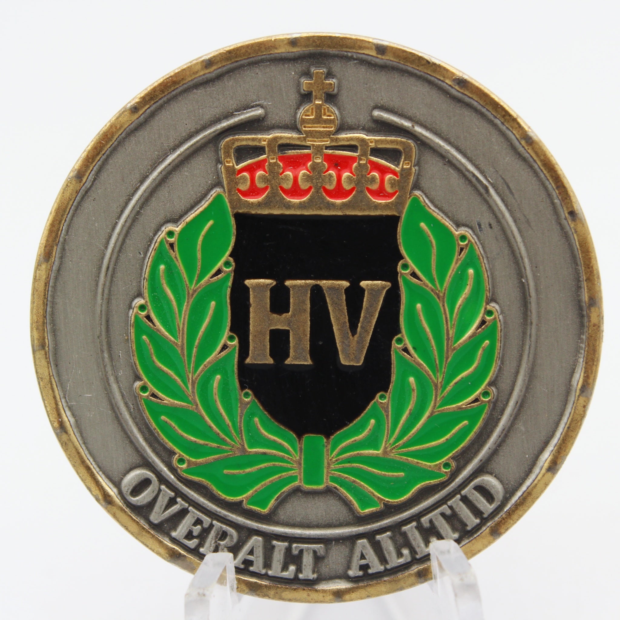 Norwegian Home Guard Møre og Fjordane HV District 11 Challenge Coin 1.5” Copper Collectible Pre-owned