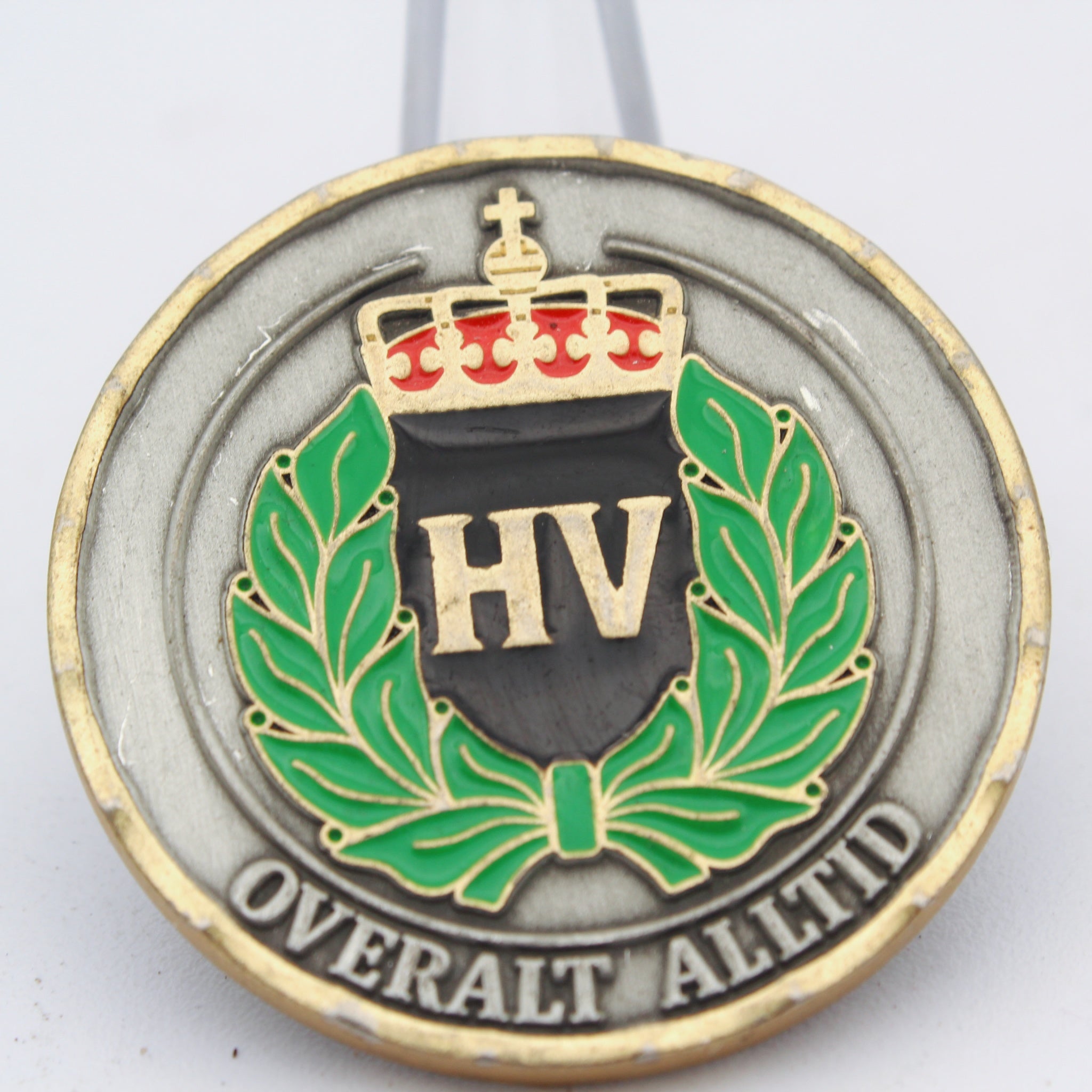 Norwegian Home Guard Møre og Fjordane HV District 11 Challenge Coin 1.5” Copper Collectible Pre-owned