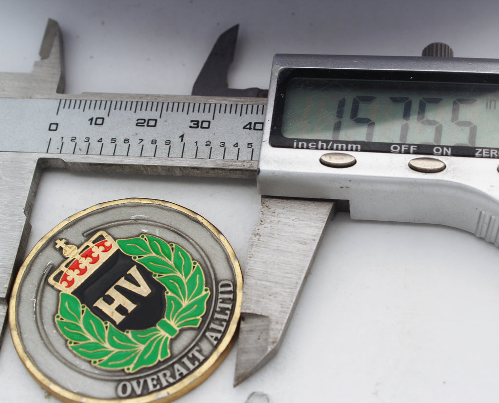 Norwegian Home Guard Møre og Fjordane HV District 11 Challenge Coin 1.5” Copper Collectible Pre-owned
