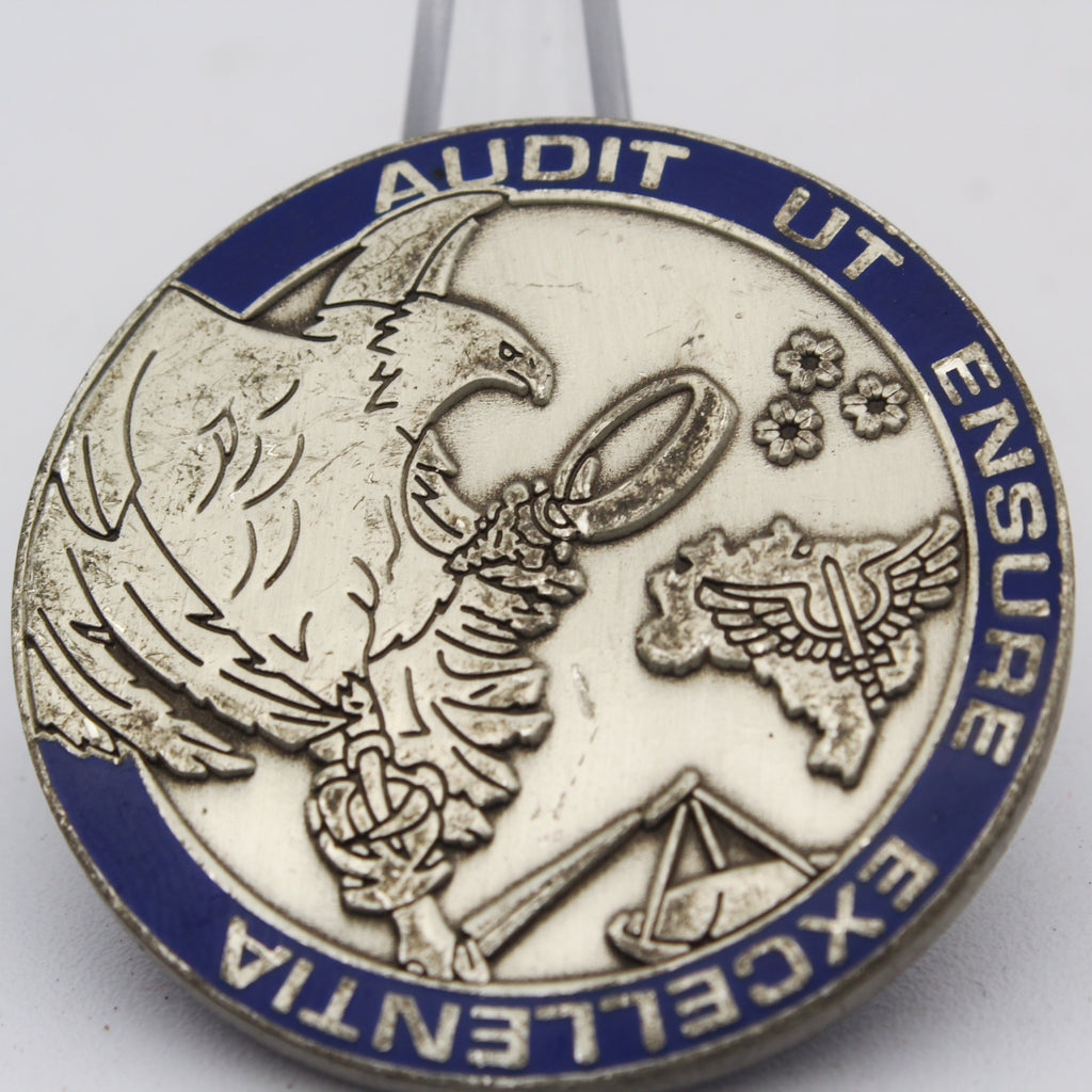 Brazilian Air Force CENCIAR Internal Control Center Challenge Coin 1.75” Copper Collectible Pre-owned
