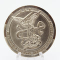 Czech Republic Certified CLS Combat Lifesaver Archangel Michael Challenge Coin 1.5” Copper Collectible Pre-owned