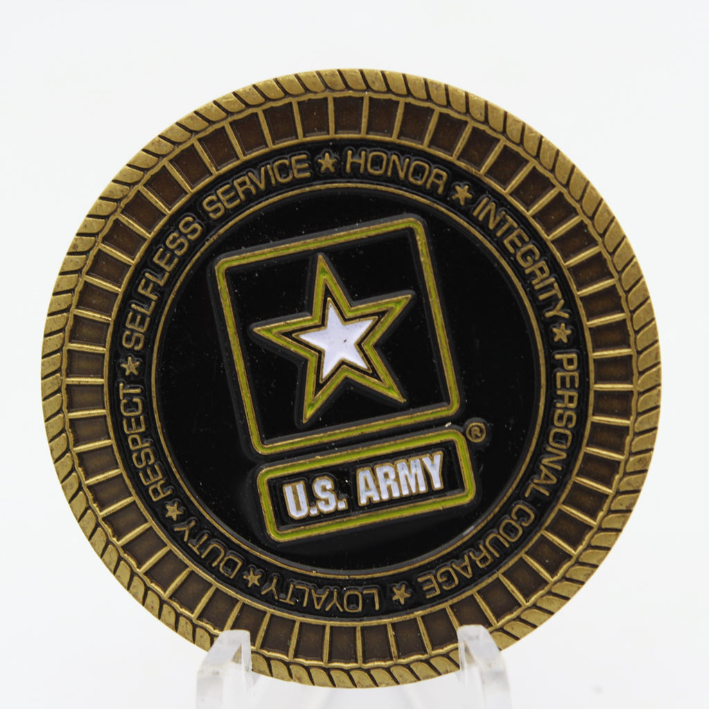 Fort Detrick MD Sustainable Community of Excellence Challenge Coin 1.6” Copper Collectible Pre-owned