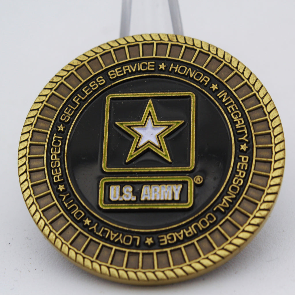 Fort Detrick MD Sustainable Community of Excellence Challenge Coin 1.6” Copper Collectible Pre-owned