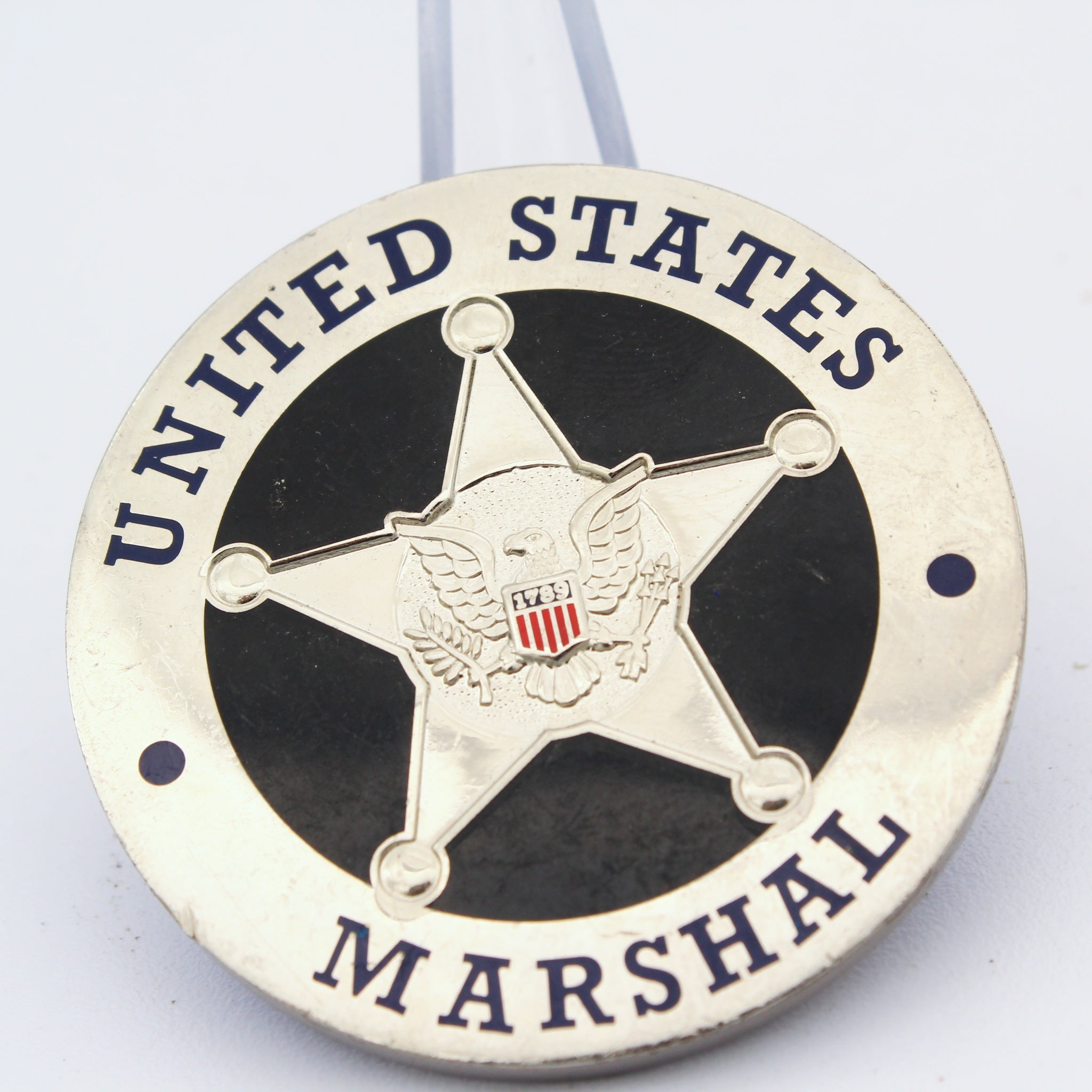United States Marshal Saint Michael Challenge Coin 1.75 Inch Copper Pre-owned