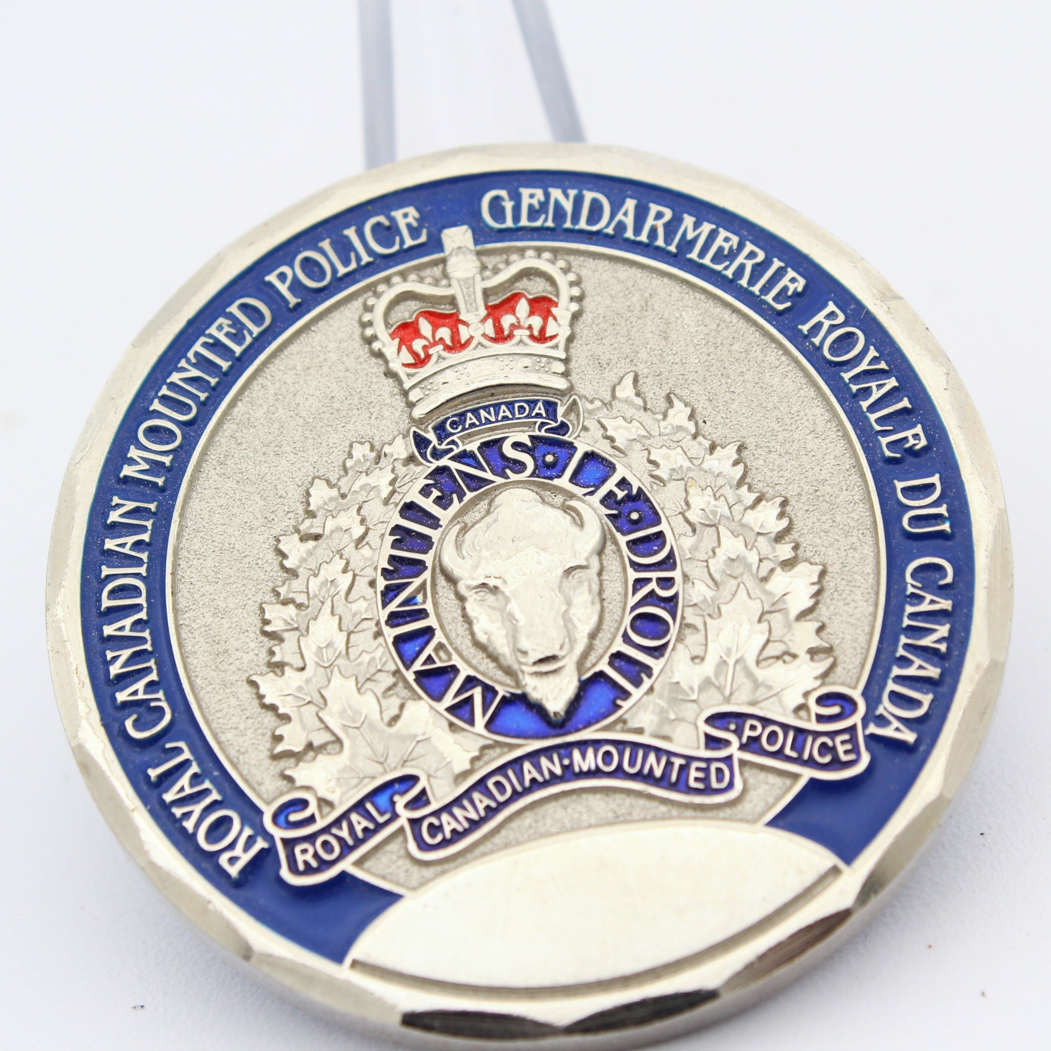 Torfield RCMP Detachment Beaver County K Division Challenge Coin 1.75 Inch Copper